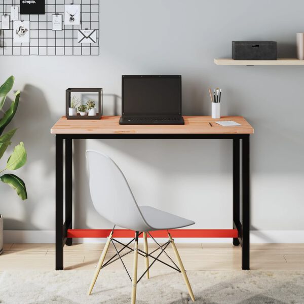 vidaXL Deska psac&iacute;ho stolu 115 x 55 x 2,5 cm masivn&iacute; bukov&eacute; dřevo