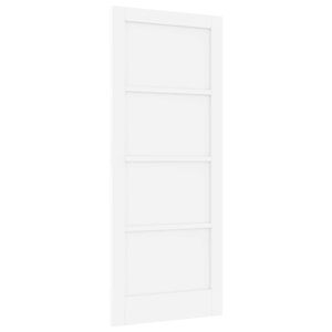 vidaXL Vnitřn&iacute; dveře 83 x 202 cm Překližka B&iacute;l&aacute;