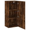 vidaXL N&aacute;stěnn&aacute; TV skř&iacute;ňka kouřov&yacute; dub 40,5x30x90 cm kompozitn&iacute; dřevo