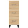 vidaXL Skříň highboard dub sonoma 34,5 x 34 x 180 cm kompozitní dřevo