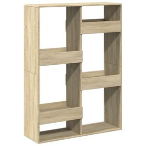 vidaXL Knihovna dub sonoma 100 x 33 x 135 cm kompozitn&iacute; dřevo