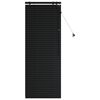 vidaXL Venet &scaron;koln&iacute; žaluzie Čern&aacute; 55 x 160 cm 35 mm Masivn&iacute; paulovnie