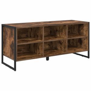 vidaXL Skř&iacute;ň na obuv Kouřov&yacute; dub 60 x 35 x 44 cm kompozitn&iacute; dřevo