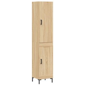 vidaXL Skř&iacute;ň highboard dub sonoma 34,5 x 34 x 180 cm kompozitn&iacute; dřevo