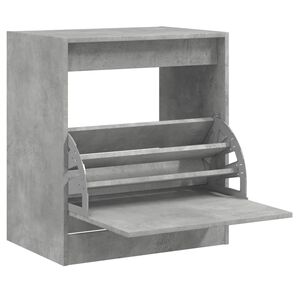 vidaXL Botn&iacute;k betonově &scaron;ed&yacute; 60 x 42 x 69 cm kompozitn&iacute; dřevo