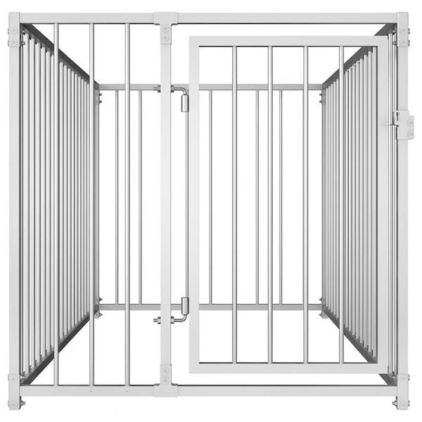 vidaXL Venkovní psí kotec 100 x 200 x 100 cm