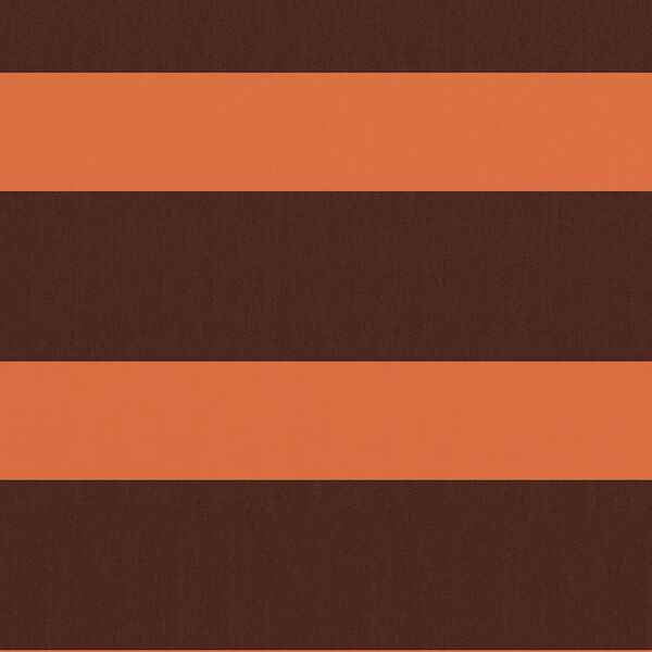 vidaXL Balkónová zástěna oranžovo-hnědá 75 x 600 cm oxfordská látka