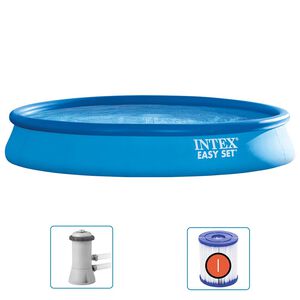 Intex Baz&eacute;n Easy Set s filtračn&iacute;m syst&eacute;mem 457 x 84 cm
