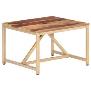vidaXL Odkl&aacute;dac&iacute; stolek 60 x 60 x 40 cm masivn&iacute; dřevo