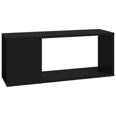vidaXL TV stolek černý 80 x 24 x 32 cm dřevotříska