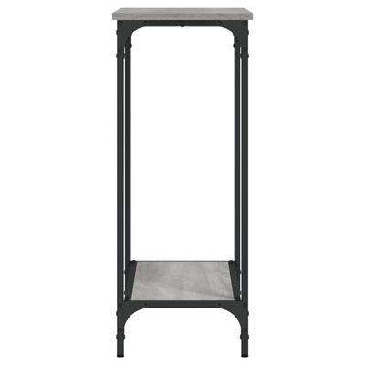 vidaXL Konzolový stolek šedý sonoma 75 x 30,5 x 75 cm kompozitní dřevo