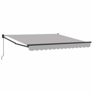 vidaXL Stahovac&iacute; mark&yacute;za Světle &scaron;ed&aacute; 300 x 250 x 165 cm
