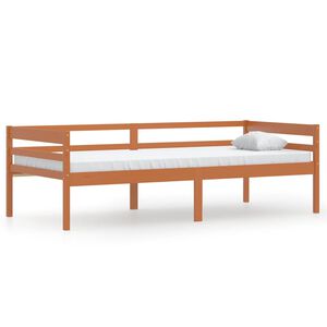 vidaXL R&aacute;m postele medově hněd&yacute; masivn&iacute; borovice 90 x 200 cm