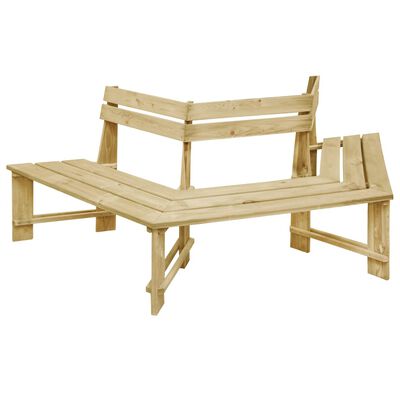 vidaXL Zahradní lavice 240 cm impregnované borové dřevo