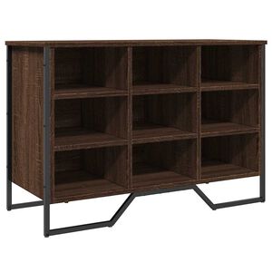 vidaXL Botn&iacute;k hněd&yacute; dub 90 x 38 x 61,5 cm kompozitn&iacute; dřevo