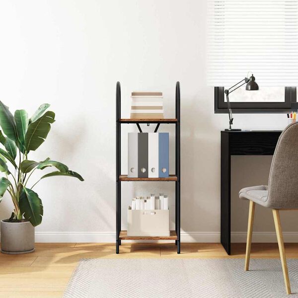 vidaXL Knihovna Staré dřevo 40 x 30 x 109 cm Kompozitní dřevo