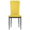 vidaXL J&iacute;deln&iacute; židle 2 ks hořčicově žlut&eacute; samet