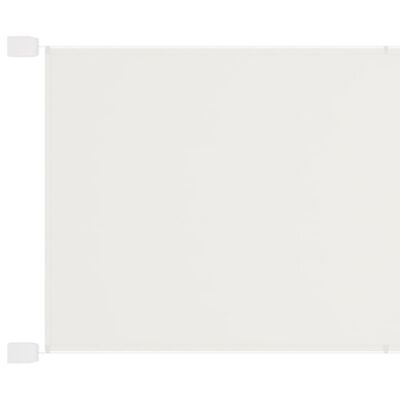 vidaXL Vertikální markýza bílá 140 x 270 cm oxfordská látka