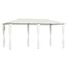 vidaXL Alt&aacute;n s kryt&yacute;mi sloupky 2,98 x 5,3 x 2,59 m kr&eacute;mov&yacute; 160 g/m&sup2;