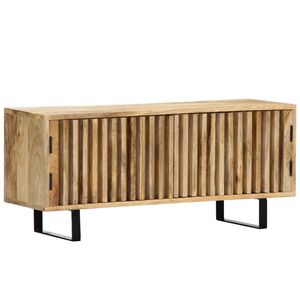 vidaXL TV stolek 90 x 30 x 40 cm masivn&iacute; mangovn&iacute;kov&eacute; dřevo
