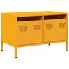 vidaXL TV skř&iacute;ňka hořčicově žlut&aacute; 68 x 39 x 43,5 cm ocel