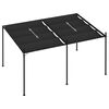 vidaXL Altán se zatahovací střechou 400 x 300 x 233 m antracitový