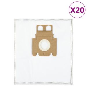 vidaXL S&aacute;čky do vysavače Miele K 20 ks