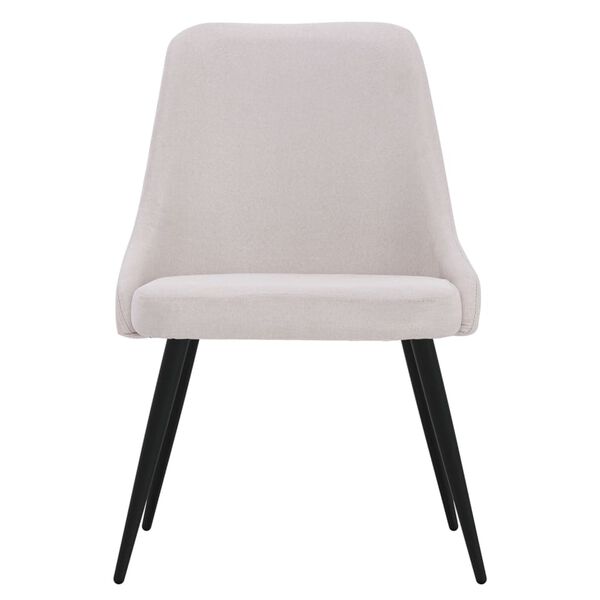 vidaXL J&iacute;deln&iacute; židle 2 ks kr&eacute;mov&eacute; textil