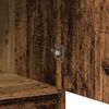 vidaXL Vysoký bufet Staré dřevo 40 x 40,5 x 135 cm kompozitní dřevo