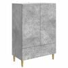 vidaXL Serv&iacute;rovac&iacute; skř&iacute;ň Betonově &scaron;ed&aacute; 66 x 34,5 x 95 cm