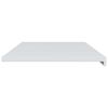 vidaXL Parapet okna B&iacute;l&aacute; 160 x 50 x 4,5 cm PVC