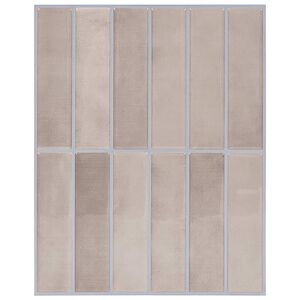 vidaXL Obd&eacute;ln&iacute;kov&aacute; dlažba 20 pcs Beige k&aacute;va 29 x 23 x 0,08 cm