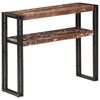 vidaXL Konzolov&yacute; stolek 90 x 30 x 75 cm masivn&iacute; recyklovan&eacute; dřevo