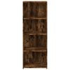 vidaXL Skř&iacute;ň highboard kouřov&yacute; dub 45 x 41 x 124 cm kompozitn&iacute; dřevo