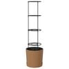 vidaXL Pěstovač rajčat Naturo ECO &Oslash; 39 x 139 cm WPC