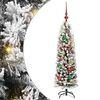 vidaXL Uměl&yacute; v&aacute;nočn&iacute; stromeček Zelen&aacute; 120 cm PVC, ocel a plast