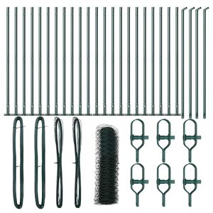 vidaXL Plotov&yacute; sloupek. Zelen&aacute;