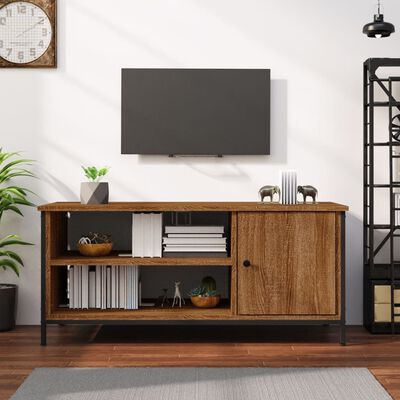 vidaXL TV skříňka hnědý dub 100 x 40 x 45 cm kompozitní dřevo