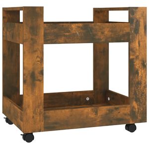 vidaXL Kancel&aacute;řsk&yacute; kontejner kouřov&yacute; dub 60x45x60 cm kompozitn&iacute; dřevo