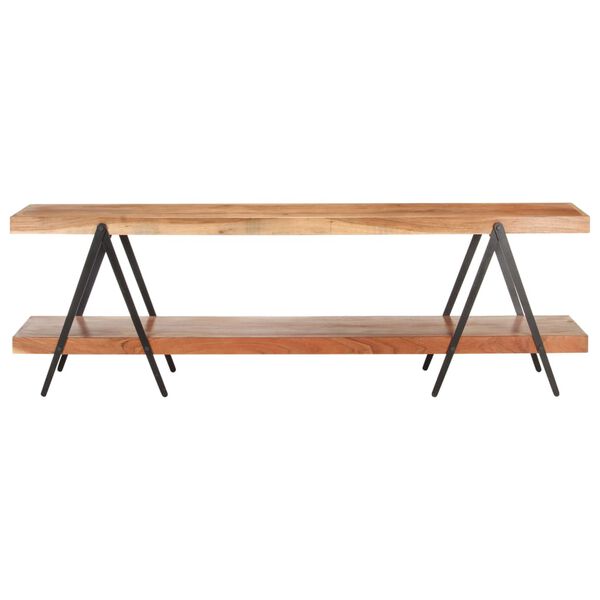 vidaXL TV stolek 160 x 40 x 50 cm masivní akáciové dřevo