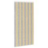 vidaXL Z&aacute;clona proti hmyzu Chenille &Scaron;ed&aacute; a b&eacute;žov&aacute; 100 x 200 cm 100% PP