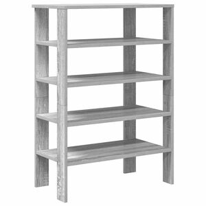 vidaXL Botn&iacute;k &scaron;ed&yacute; sonoma 61x32x87,5 cm kompozitn&iacute; dřevo