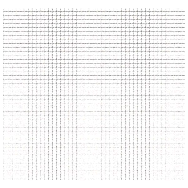 vidaXL Zahradn&iacute; pletivo vlnit&aacute; mř&iacute;žka nerez ocel 100x85 cm 11x11x2 mm