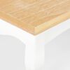 280011 vidaXL Coffee Table White 110x60x40 cm MDF
