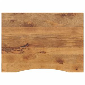 vidaXL Stoln&iacute; deska s v&yacute;řezem 100x80x2,5 cm masivn&iacute; hrub&yacute; mangovn&iacute;k