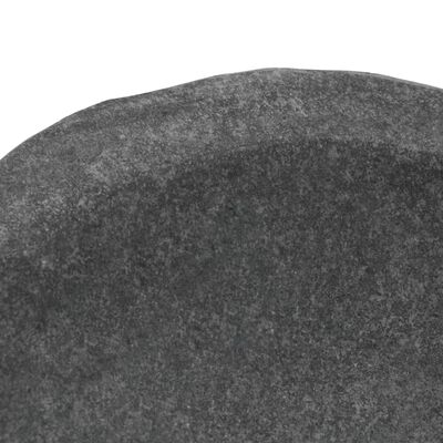vidaXL Umyvadlo říční kámen oválné 60–70 cm