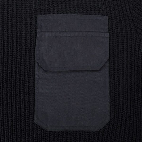 vidaXL P&aacute;nsk&yacute; svetr čern&yacute; velikost XL