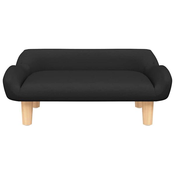 vidaXL Pel&iacute;&scaron;ek pro psy čern&yacute; 70 x 40 x 24 cm textil