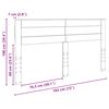 vidaXL Čelo postele Sonoma dub 180 cm Kompozitn&iacute; dřevo