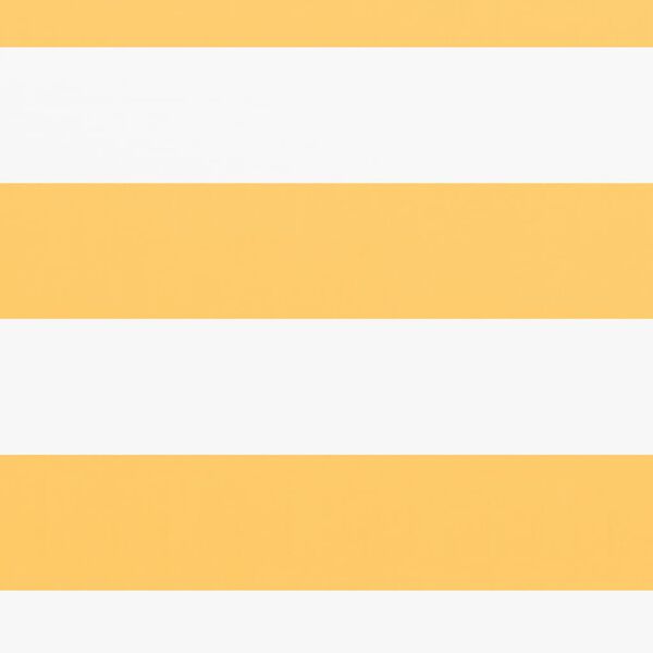 vidaXL Balk&oacute;nov&aacute; z&aacute;stěna b&iacute;l&aacute; a žlut&aacute; 90 x 300 cm oxfordsk&aacute; l&aacute;tka